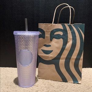 2019 STARBUCKS STUDDED TUMBLER SILVER